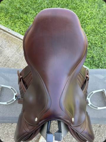Selle CWD SE01 17,5" &ndash; Excellent &eacute;tat &ndash; Cuir chocolat