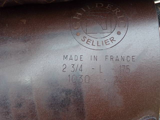 Selle Obstacle Childeric en superbe &eacute;tat 17'5