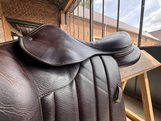 Selle Forestier S&eacute;oul &ndash; 17,5&rdquo; &ndash; excellent &eacute;tat - buffle