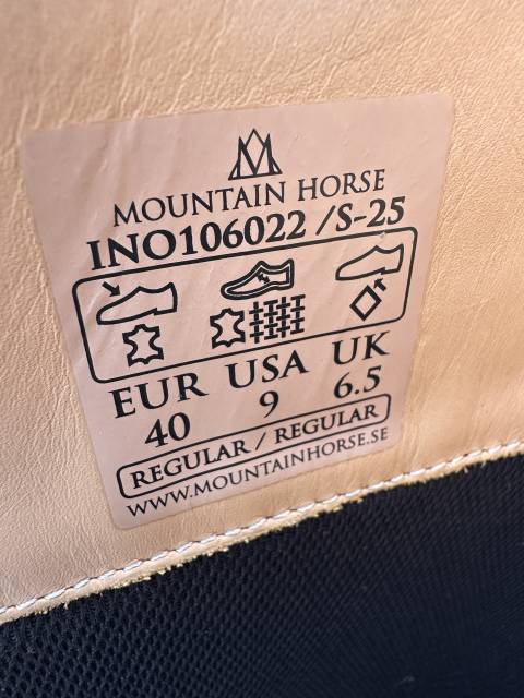 bottes d'equitation Mountain hose T 40