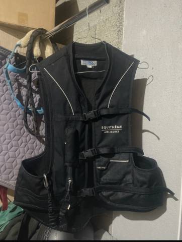 Gilet Airbag &Eacute;quith&egrave;me Air Jacket Helite &ndash; Taille S + 6
