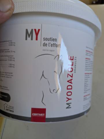 Myodazole Certivet granul&eacute;s