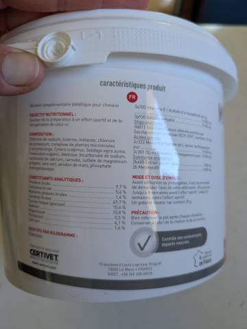 Myodazole Certivet granul&eacute;s