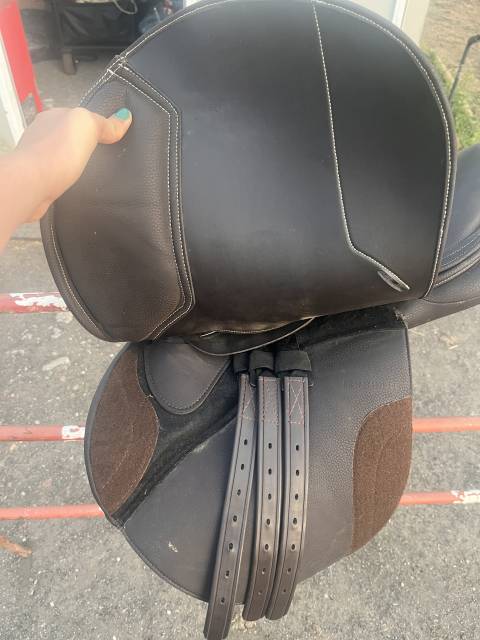 Selle Norton Pro Mixte Havane 17,5