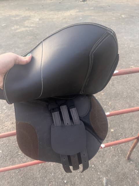 Selle Norton Pro Mixte Havane 17,5