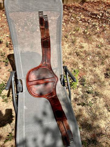 Sangle bavette cuir 135 cm Renaissance