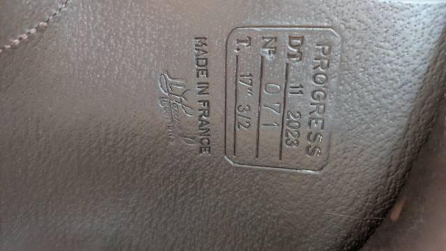 Selle mixte Jean-Luc Maurel 17"
