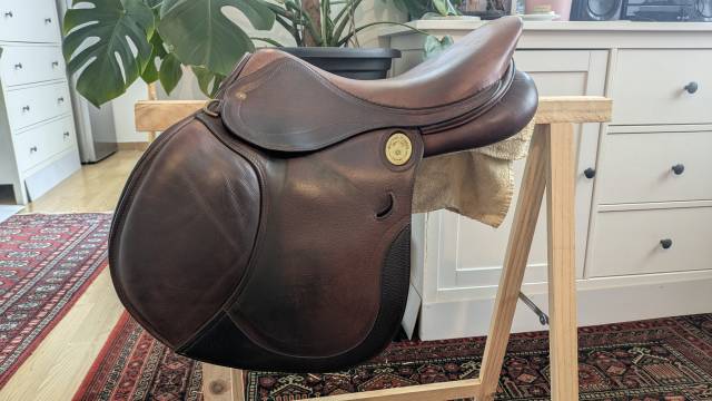 Selle mixte Jean-Luc Maurel 17"