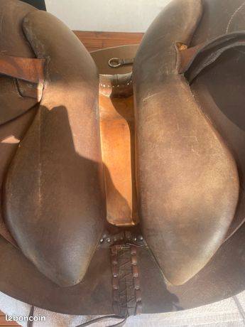 selle western sellerie artisanale (Sellerie NOEL), 18 pouces,