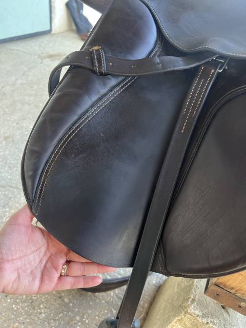 Selle cuir marron 17