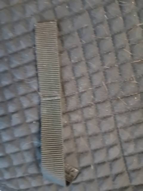 Tapis de selle chabraque noir