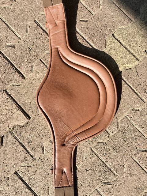Sangle Bavette marron 125