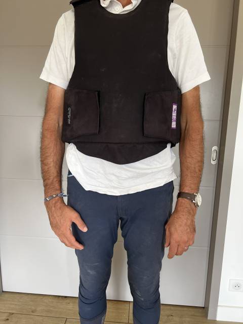 Prot&egrave;ge dos de cross (BETA-level 3)- Taille XL- HKM 