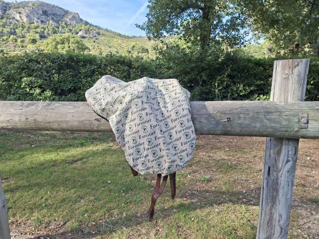 Selle  de randonn&eacute;e et TREC, taille 17''