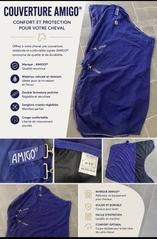 Couverture cheval AMIGO&reg; Horseware &ndash; Taille 140 cm