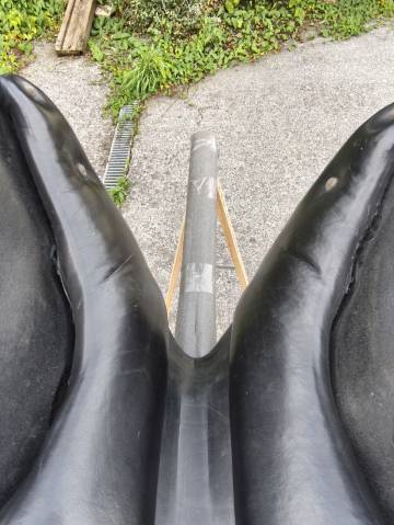 Selle Massimo &ndash; 17,5 pouces &ndash; Arcade &eacute;troite &ndash; Garrot d