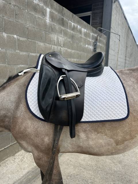 Selle de dressage sellier J.Craessaerts 