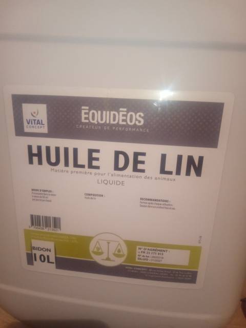 Huile de lin 10L