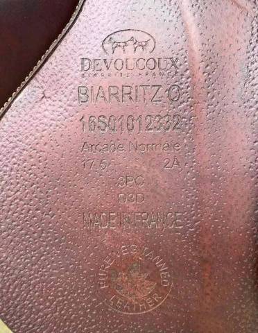 Selle Devoucoux Biarritz O 