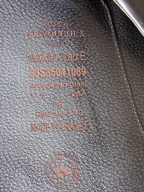 Selle Devoucoux Makila Lab E  17'5