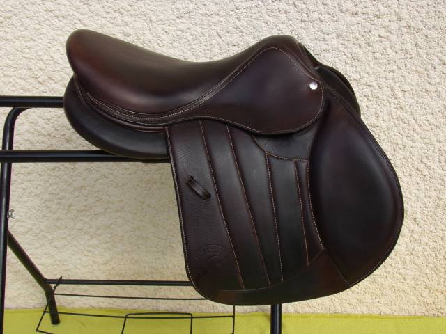 Selle Forestier Seoul Doubl&eacute;e Veau 17' Superbe &eacute;tat 