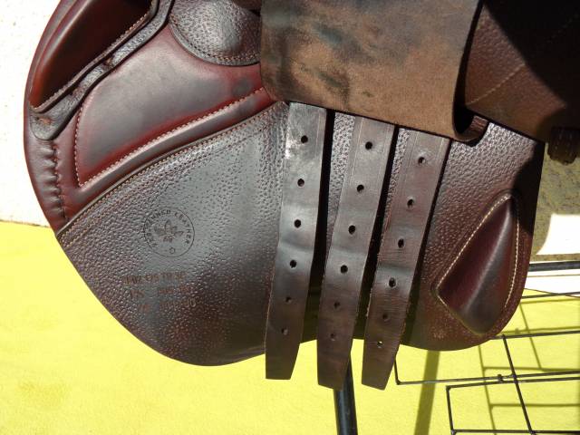 Selle CWD SE02 17'5 Magnifique Doubl&eacute;e Veau