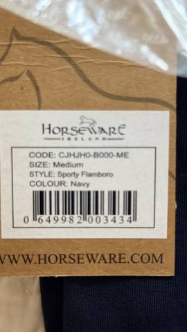 Horseware.  Navy S/S Polo Shirt pour des femmes