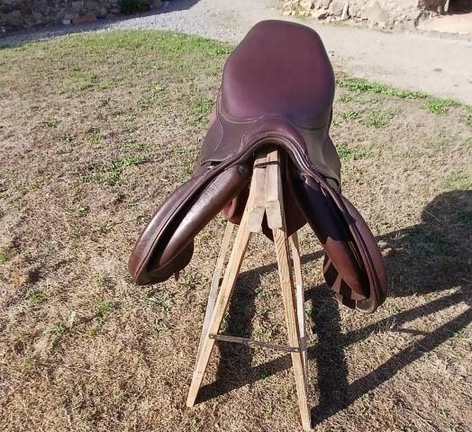 Selle Fouganza mixte avec arcades interchangeables 