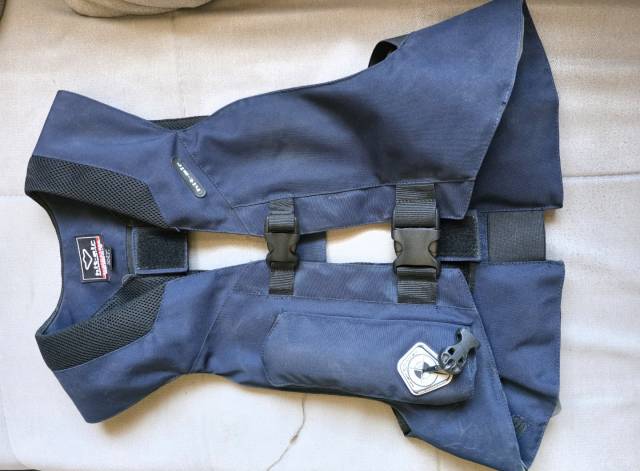 Airbag hit air, mod&egrave;le H (light), bleu marine
