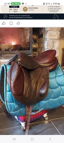Selle poney CWD 15.5 pouces