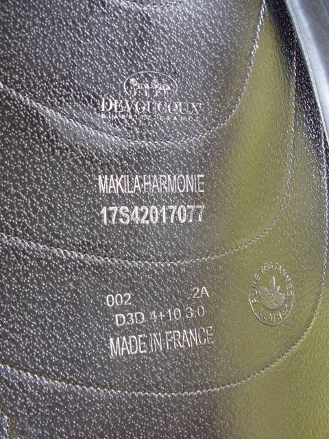 Selle Dressage Devoucoux Harmonie 17'5