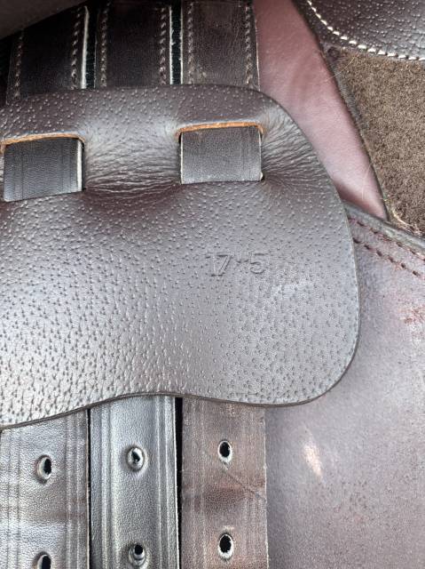 selle fouganza romeo cuir marron 