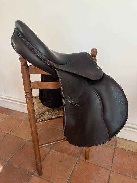 Selle Devoucoux Oldara acajou