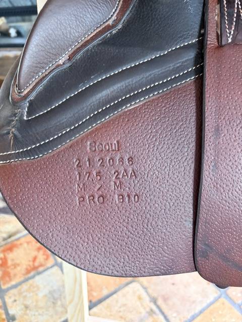 Selle Forestier S&eacute;oul 17,5" &ndash; 2AA &ndash; doubl&eacute;e veau &ndash; PRO 