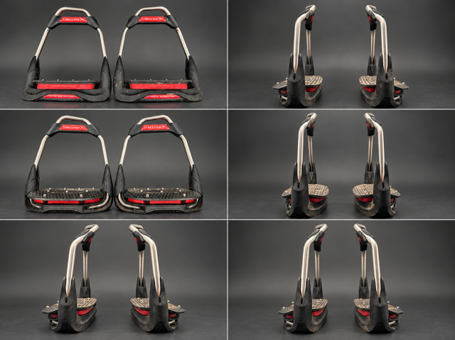 Paire d&rsquo;&eacute;triers Freejump Shock Absorption noir rouge