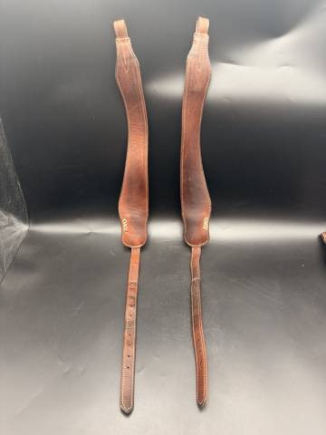 &Eacute;trivi&egrave;res CWD en cuir marron &ndash; Paire &ndash; Taille L