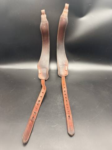&Eacute;trivi&egrave;res CWD en cuir marron &ndash; Taille M &ndash; Paire