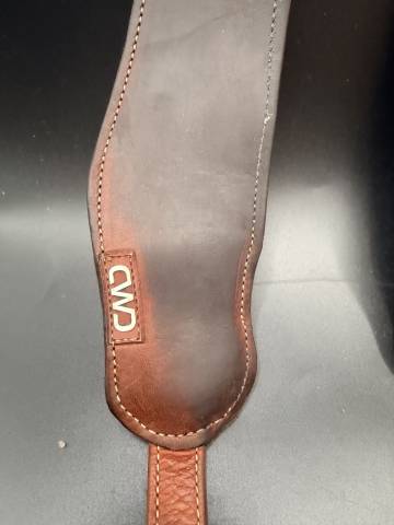 &Eacute;trivi&egrave;res CWD en cuir marron &ndash; Taille M &ndash; Paire