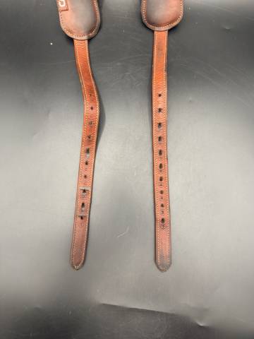 &Eacute;trivi&egrave;res CWD en cuir marron &ndash; Taille M &ndash; Paire