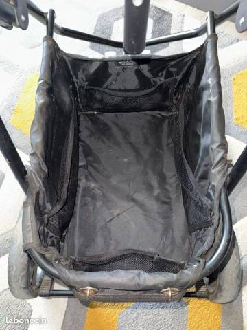 CHARIOT D&Eacute;MONTABLE DOUBLE PORTE-SELLE &mdash; PLIANT ET L&Eacute;GER