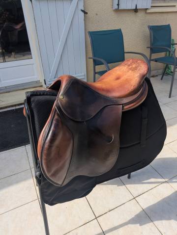 Selle Bruno Delgrange 17,5 pouces