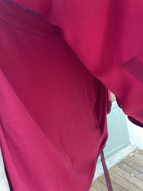 Couverture chaude cheval 