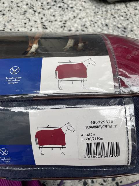 Couverture chaude cheval 