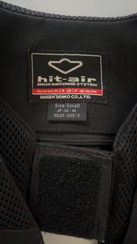 Gilet airbag &eacute;quitation HIT-AIR H-S &ndash; Small 2XS-S + hou