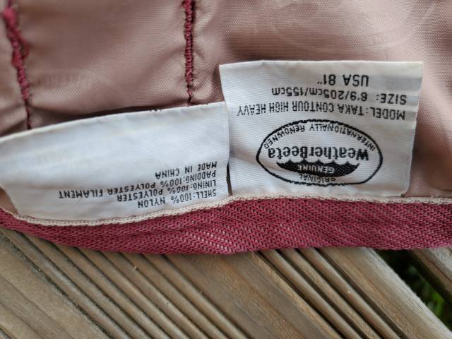 Couverture cheval rabat ventral 6.9