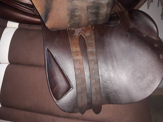Selle Bruno Delgrange partition 17.5 