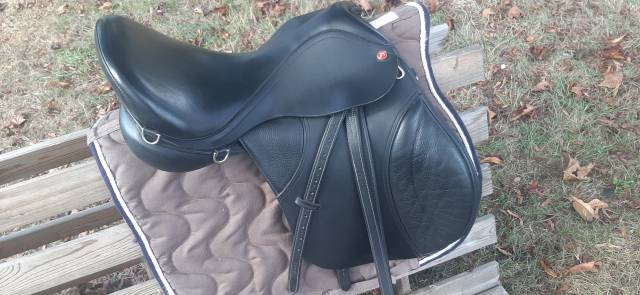 Selle mixte Thorowgood T8 garot noy&eacute; 