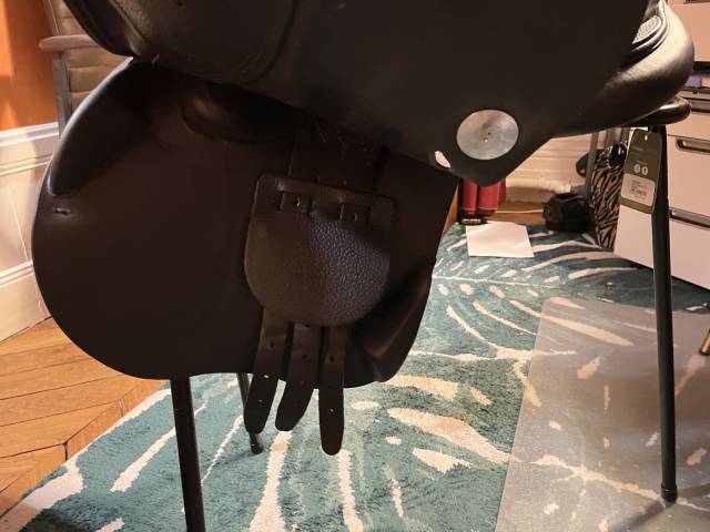 Selle obstacle 17,5 MEYER Noire 
