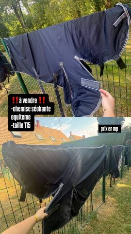 couverture &eacute;quip horse taille 115 cm - grammage 200