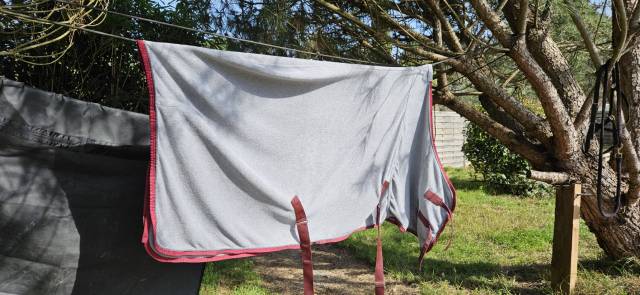 Couverture s&eacute;chante / d'&eacute;curie polaire FS Cheval